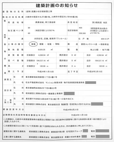 シティタワー武蔵小杉