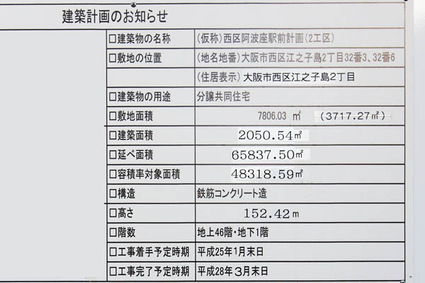 阿波座ライズタワーズ フラッグ46(OMPタワー)