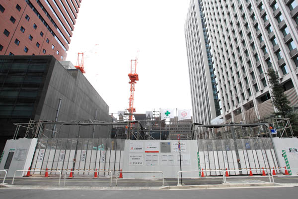 「大手町一丁目第3地区第一種市街地再開発事業」の様子