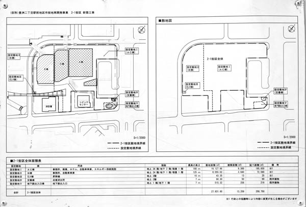 (仮称)豊洲二丁目駅前地区第一種市街地再開発事業