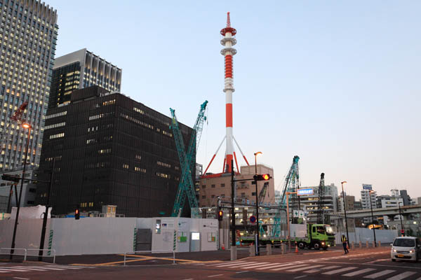 「大手町二丁目地区第一種市街地再開発事業」の様子