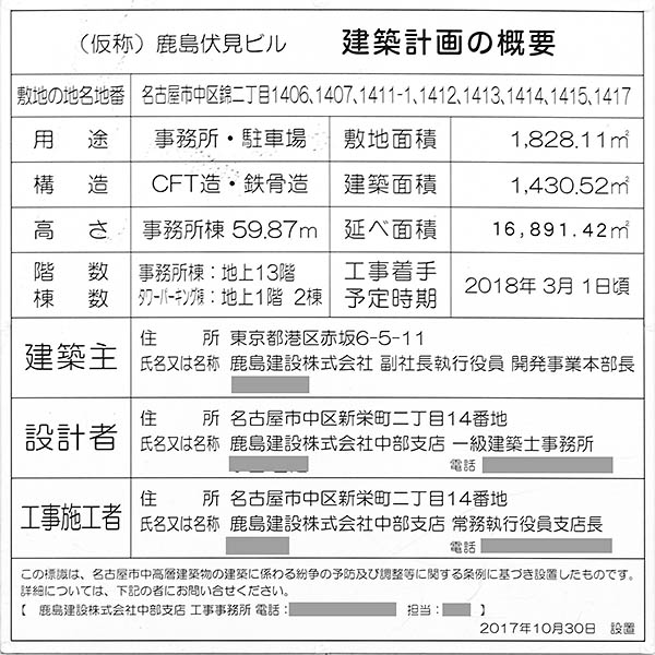 (仮称)鹿島伏見ビル