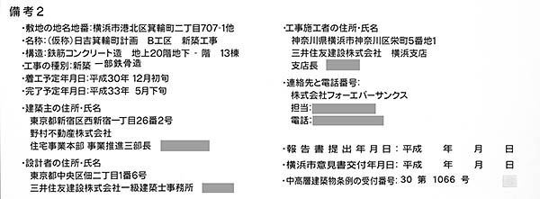 (仮称)日吉箕輪町計画 B工区