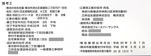 (仮称)日吉箕輪町計画 A工区