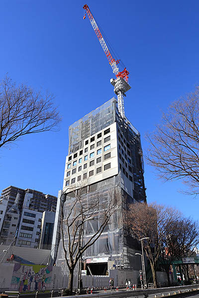 新宮下公園等整備事業(北街区)／(仮称)渋谷区神宮前六丁目ホテル計画