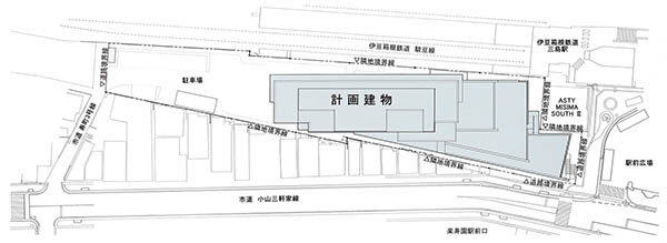 富士山三島東急ホテルの建築計画のお知らせ