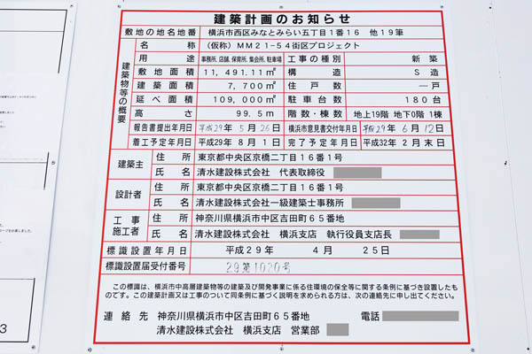 (仮称)MM21-54街区プロジェクト