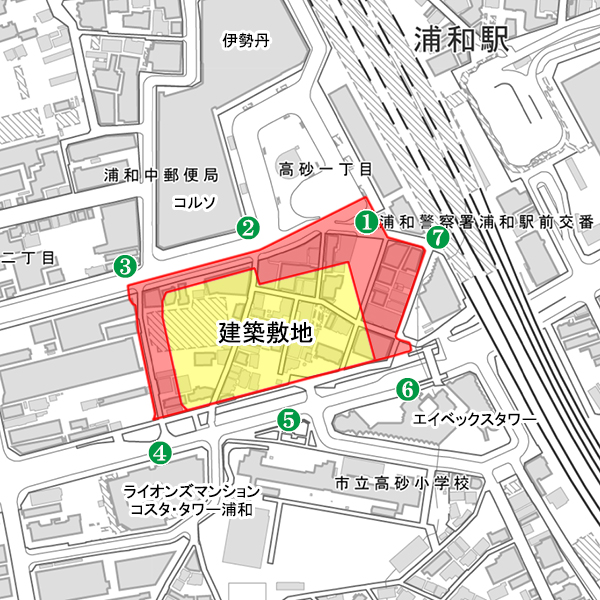 浦和駅西口南高砂地区第一種市街地再開発事業