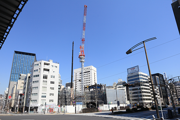 専修大学靖国通り神田新校舎(仮称)新築工事