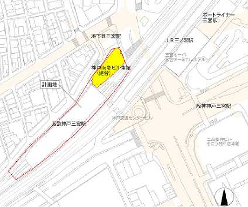 神戸阪急ビル東館 建替計画