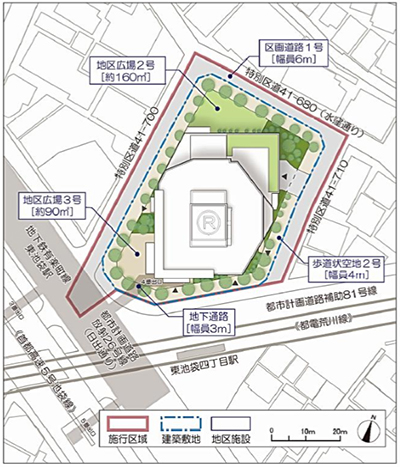 東池袋四丁目2番街区地区第一種市街地再開発事業