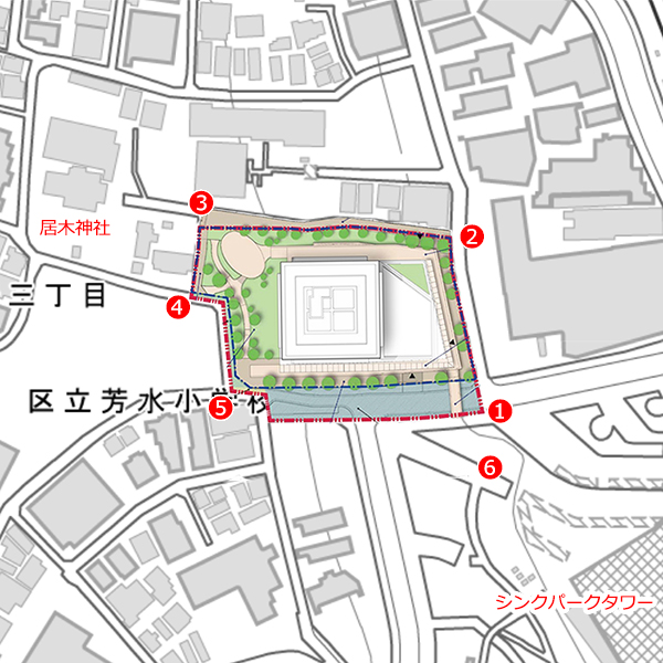 大崎駅西口F南地区第一種市街地再開発事業