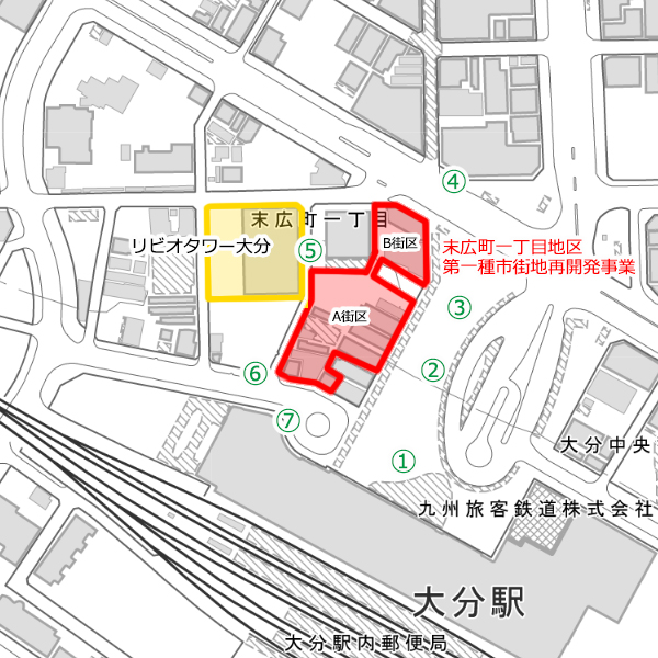 末広町一丁目地区第一種市街地再開発事業