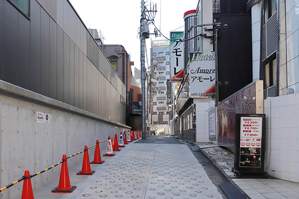 道玄坂通 dogenzaka-dori（ホテルインディゴ東京渋谷）