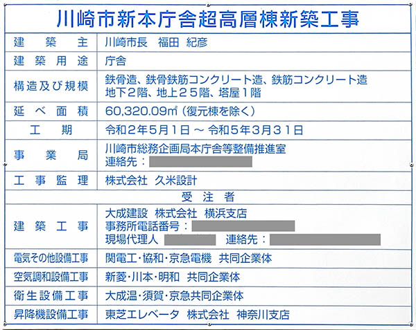 川崎市新本庁舎の建築計画のお知らせ