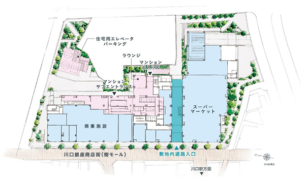 川口栄町3丁目銀座地区第一種市街地再開発事業