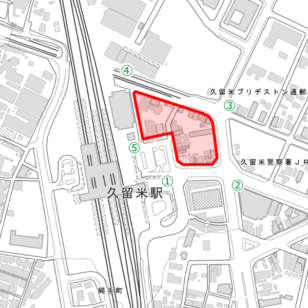 JR久留米駅前第二街区第一種市街地再開発事業