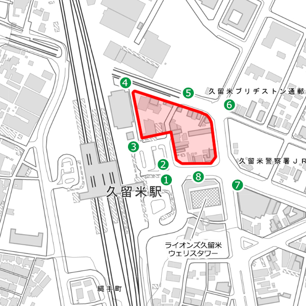 JR久留米駅前第二街区第一種市街地再開発事業