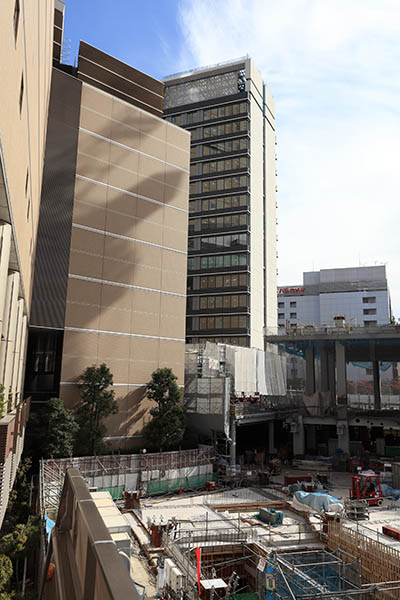 川崎駅西口開発計画（ホテルメトロポリタン川崎）