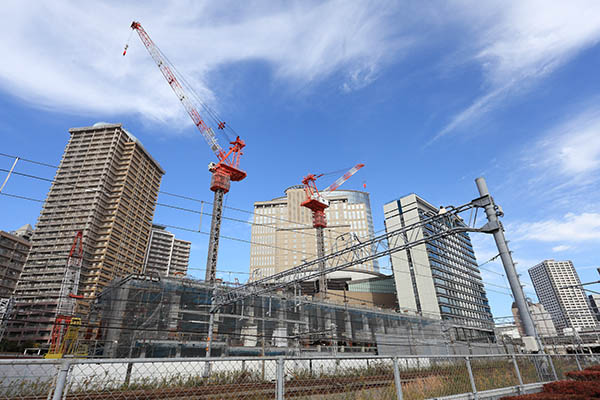 川崎駅西口開発計画（ホテルメトロポリタン川崎）