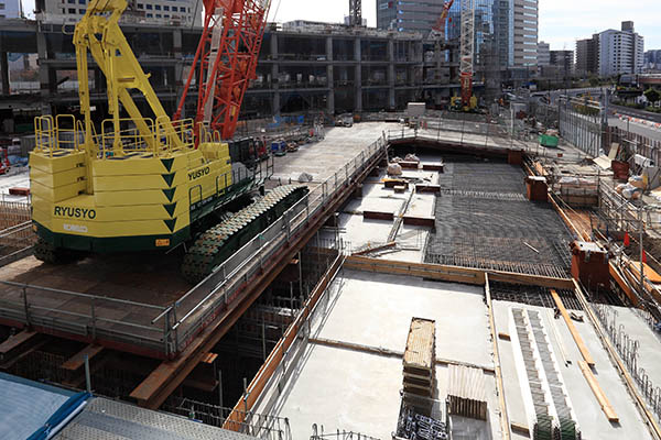 川崎駅西口開発計画（ホテルメトロポリタン川崎）