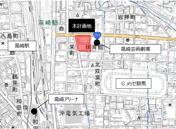 高崎駅東口栄町地区第一種市街地再開発事業