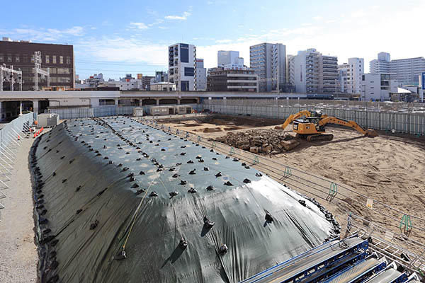 (仮称)難波中二丁目開発計画のうちA敷地計画