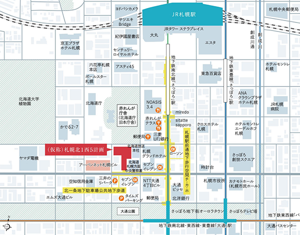 (仮称)札幌HBC跡地計画