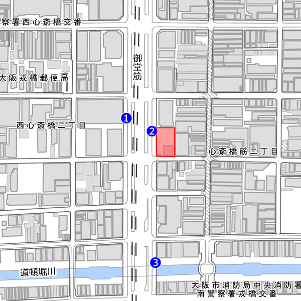 東京建物三津寺ビルディング（カンデオホテルズ大阪心斎橋）