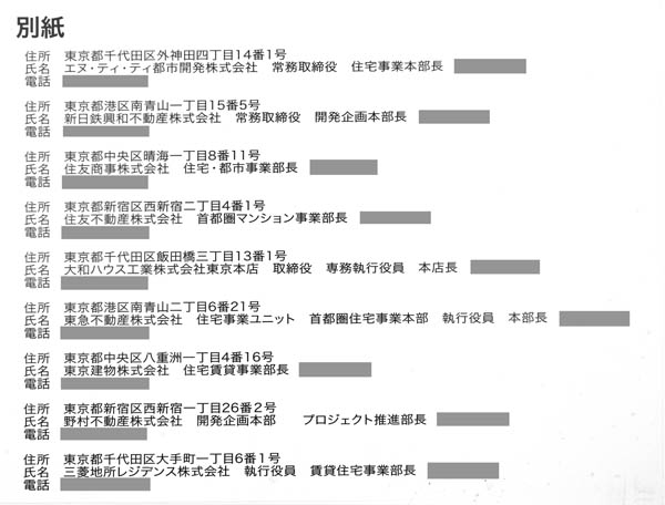 晴海五丁目西地区第一種市街地再開発事業