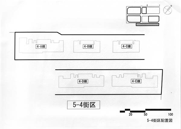 HARUMI FLAG（晴海フラッグ） SEA VILLAGE（4街区）の配置図