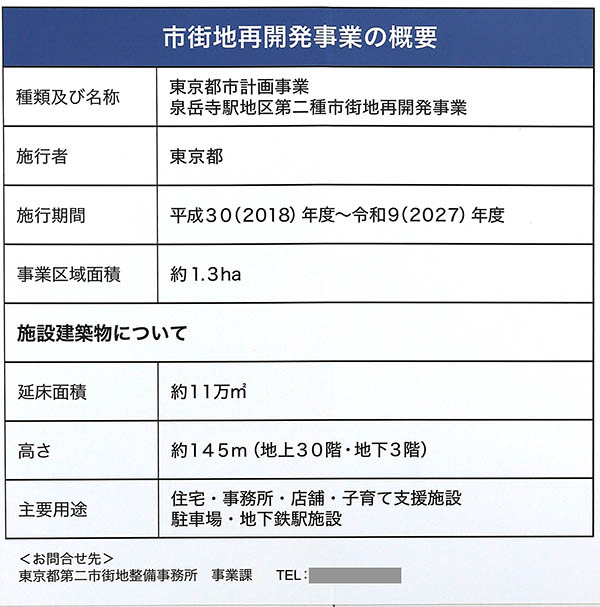 泉岳寺駅地区第二種市街地再開発事業の建築計画のお知らせ