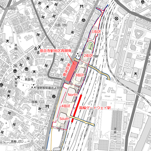 泉岳寺駅地区第二種市街地再開発事業