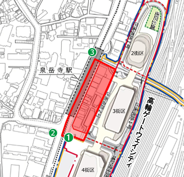 泉岳寺駅地区第二種市街地再開発事業