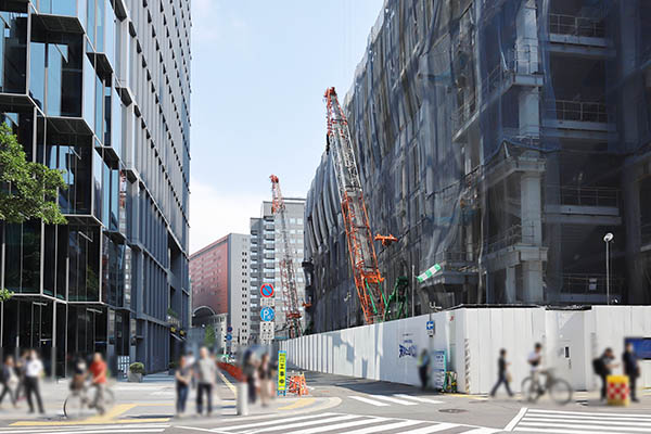 福ビル街区建替プロジェクト（(仮称)新福岡ビル）