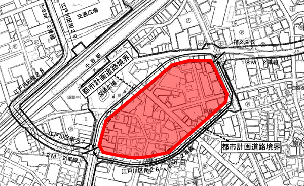 南小岩七丁目地区第一種市街地再開発事業