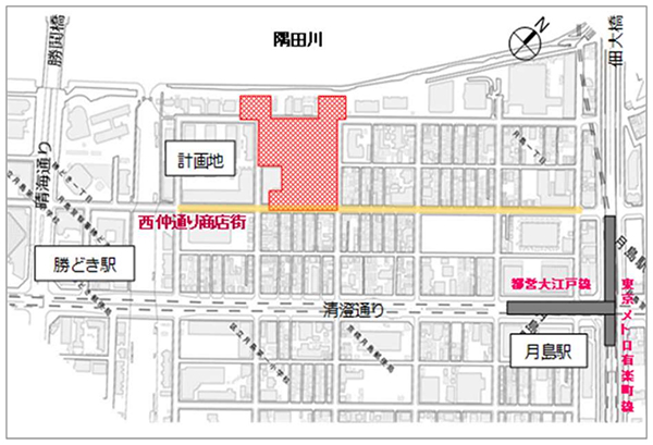 月島三丁目北地区第一種市街地再開発事業