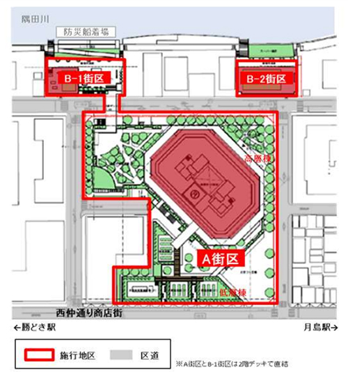 月島三丁目北地区第一種市街地再開発事業