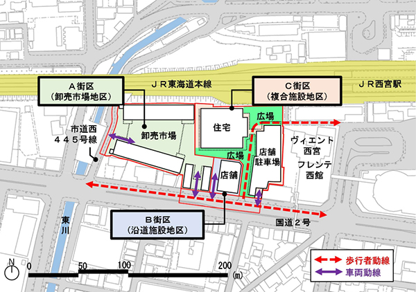 JR西宮駅南西地区第一種市街地再開発事業