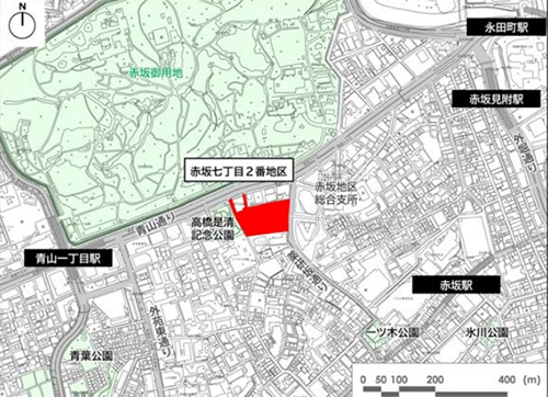 赤坂七丁目2番地区再開発