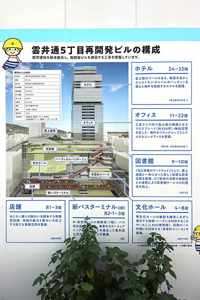 神戸三宮雲井通5丁目地区第一種市街地再開発事業