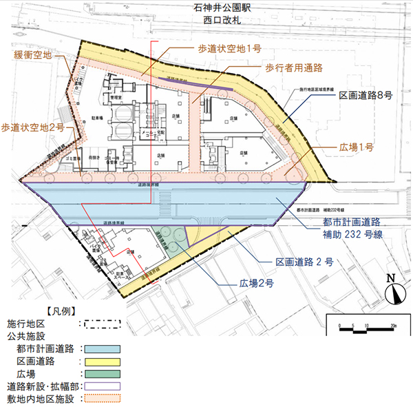 石神井公園駅南口西地区市街地再開発事業