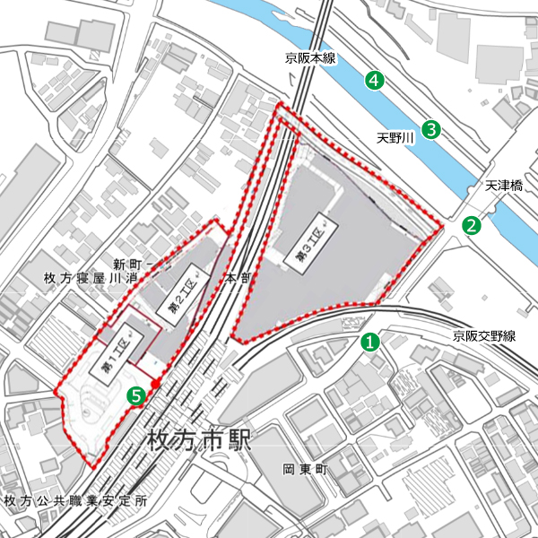 枚方市駅周辺地区第一種市街地再開発事業 第3工区