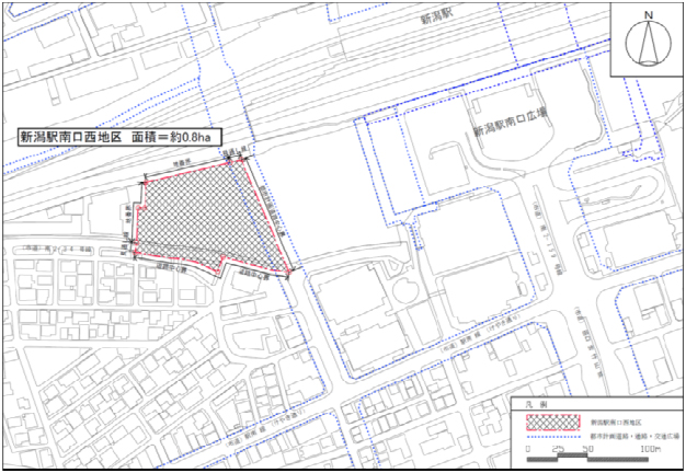 新潟駅南口西地区優良建築物等整備事業