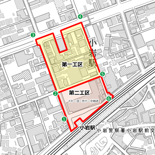 JR小岩駅北口地区第一種市街地再開発事業