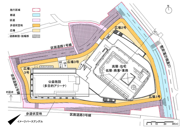 三河島駅前北地区第一種市街地再開発事業