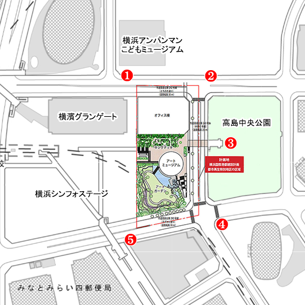 みなとみらい21中央地区52街区開発事業計画