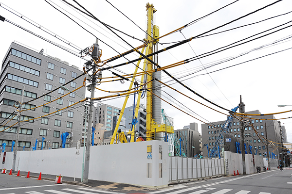 長瀬産業(株)東京本社ビル新築計画