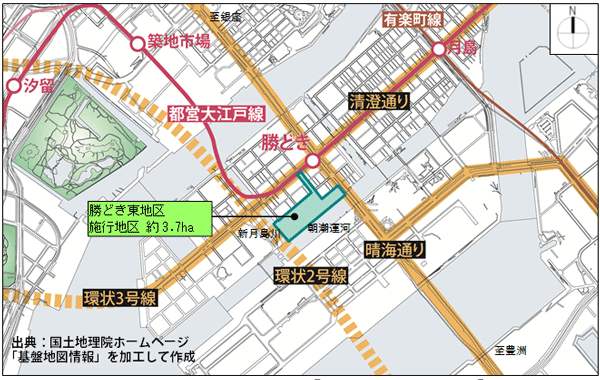 勝どき東地区第一種市街地再開発事業