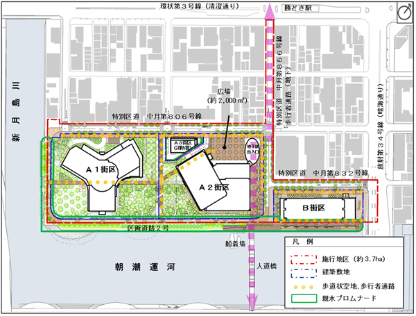 勝どき東地区第一種市街地再開発事業